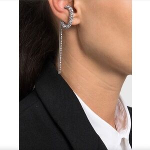Alexander McQueen Crystal Ear Cuff